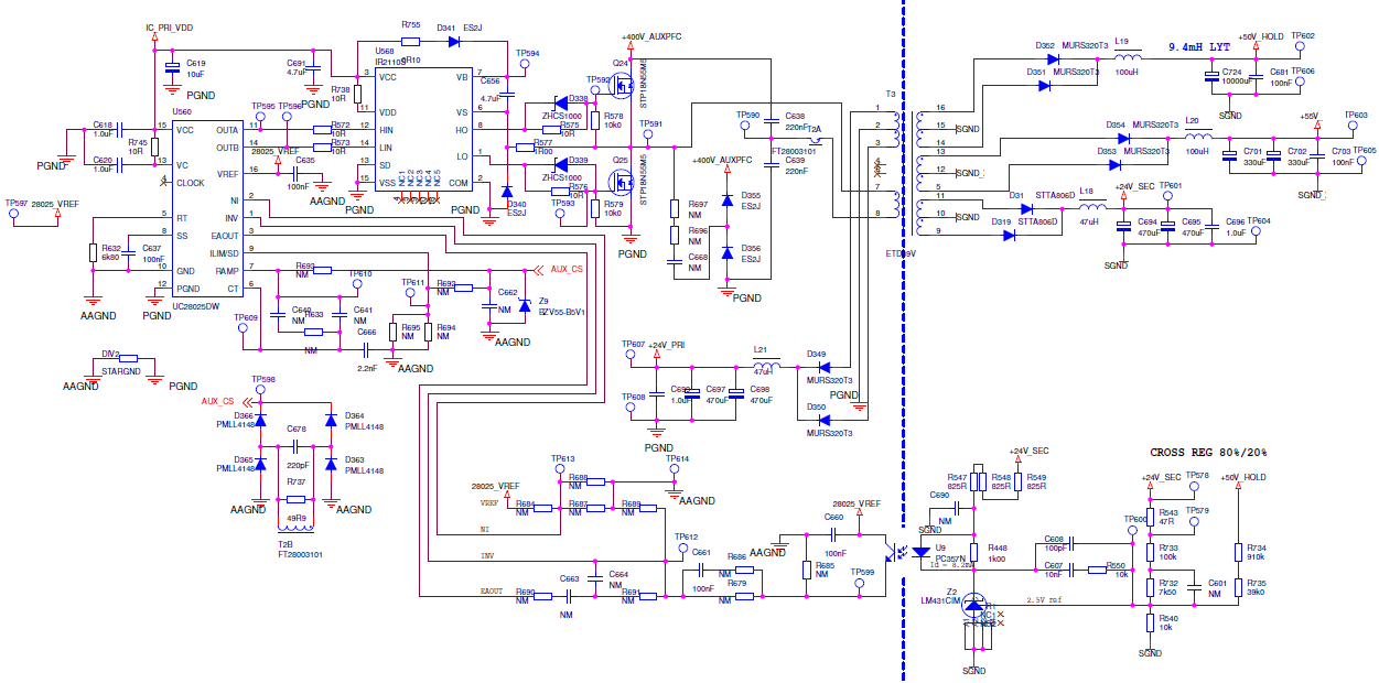 UC28025 Half Bridge reference design