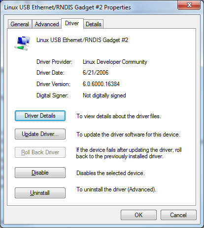 Rndis   Windows 7 -  5