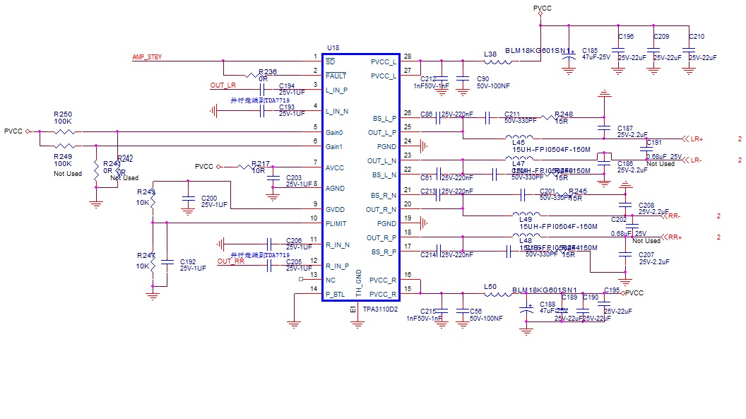 TPA3110D2 DC Detect Issue help - Audio forum - Audio - TI E2E support ...