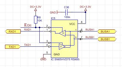 pull down ti resistor e2e ability chip driver