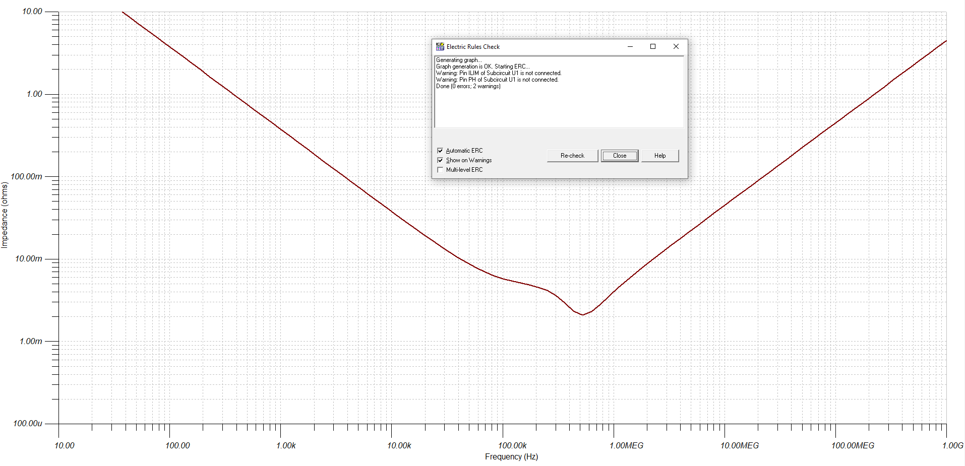 Lmz Output Impedance Profile Calculation Through Tina Ti Power