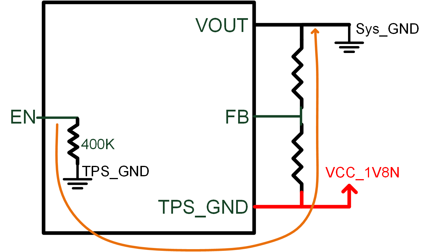 TPS82130 EN Pin Behavior In Inverting Configuration Power Management