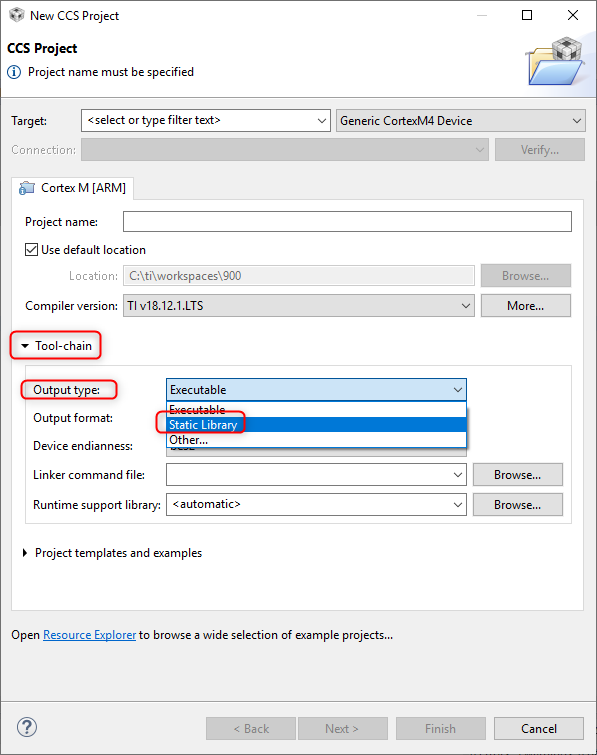 Ccs Shared Static Archive Library Code Composer Studio Forum Code