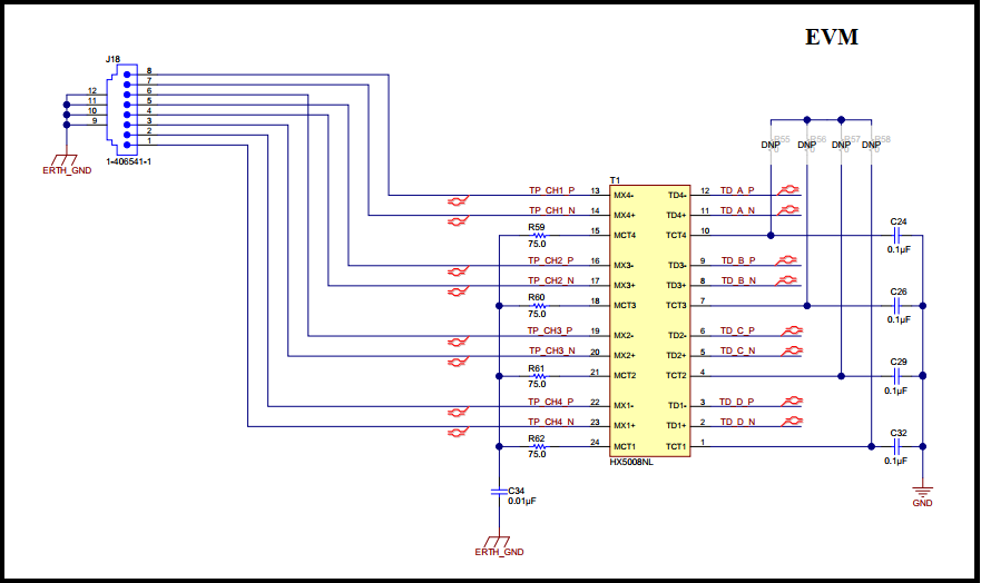 DP83867CS Pin Mapping of MDI signals between and RJ45 (SGMII) Forum