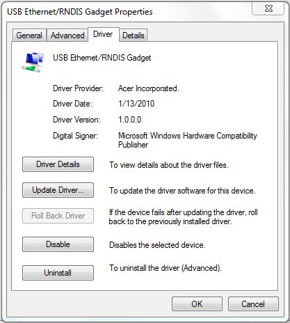 Ethernet Drivers on To Correct Or Update The Usb Ethernet Gadget Rndis Driver For Am1808