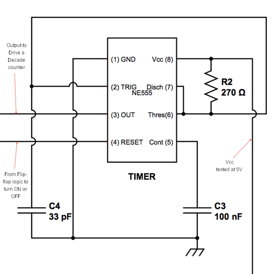 Ne555p Monostable Shortest Period Possible - Clock & Timing Forum 