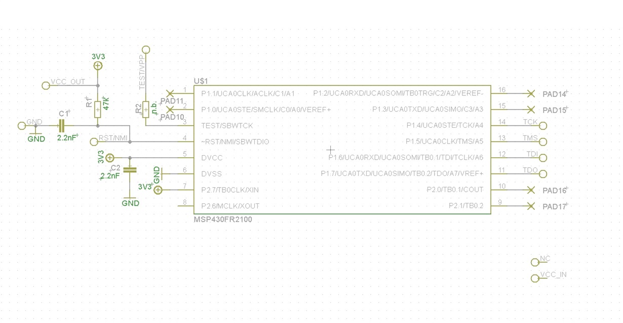 CCS MSP430FR2100 Error Connecting To The Target Unknown Device MSP