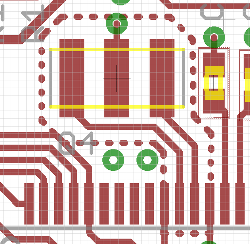 MSP-EXP430F5529LP board layout - XT2