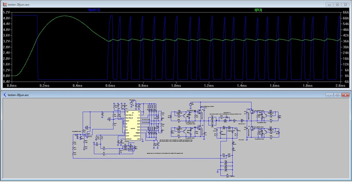 feedback inverter with comparator.