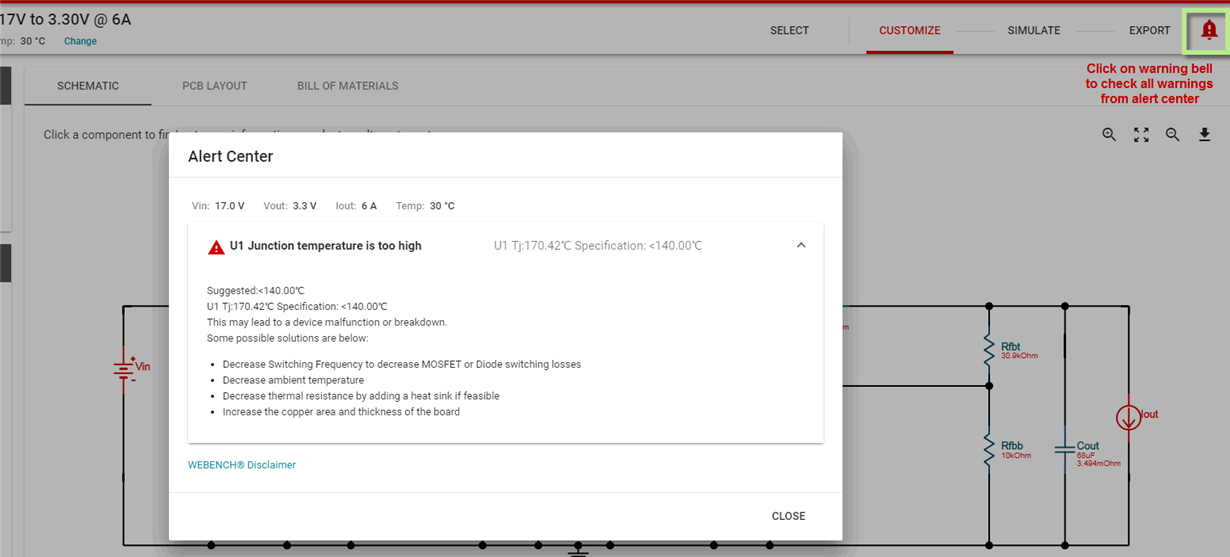 Webench Tools Webench Power Designer Does Webench Support Thermal