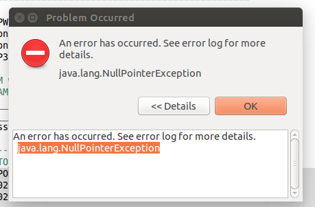 Java Lang Nullpointerexception Code Composer Studio Forum Code Composer Studio Ti E E