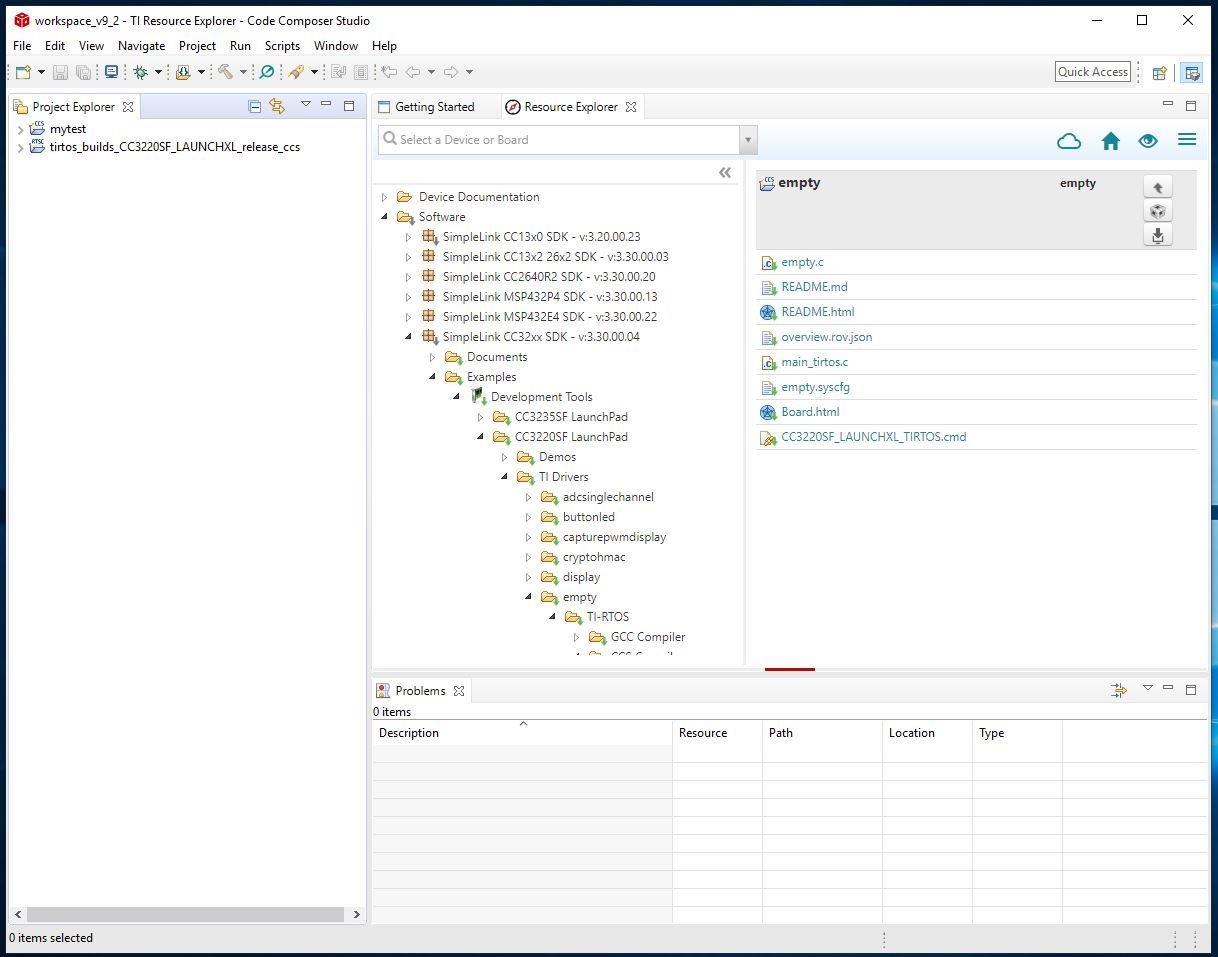 Launchxl Cc Sf Problem Renaming Tirex Example Project Wi Fi Forum