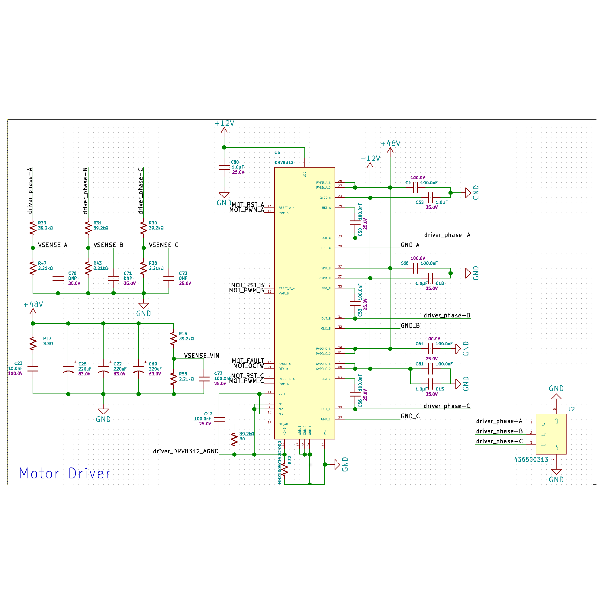 Motor Driver Sub-block