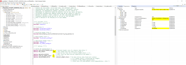 LAUNCHXL CC1352P Packet Reception With CRC Enabled Results In PROP