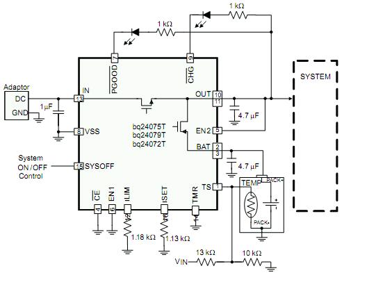 BQ24075 not charge the battery - Power management forum - Power ...