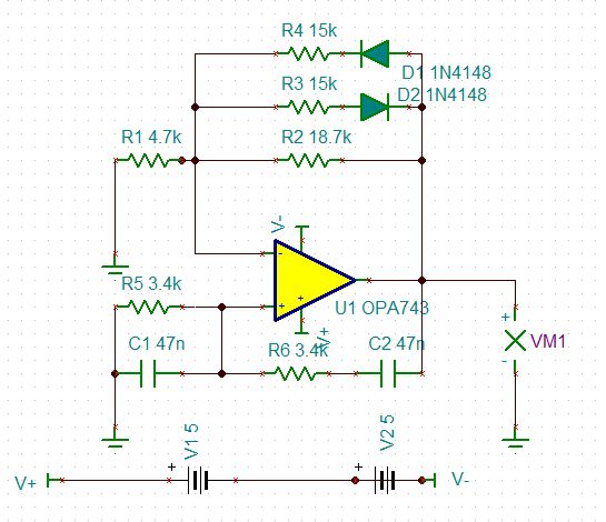 beginner with TINA-TI, Irregular circuit - Simulation, hardware ...