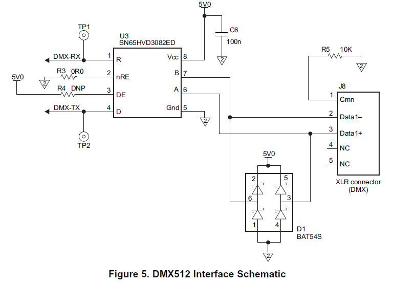 DMX512 Communication on the AC LED Lighting and Communications ...