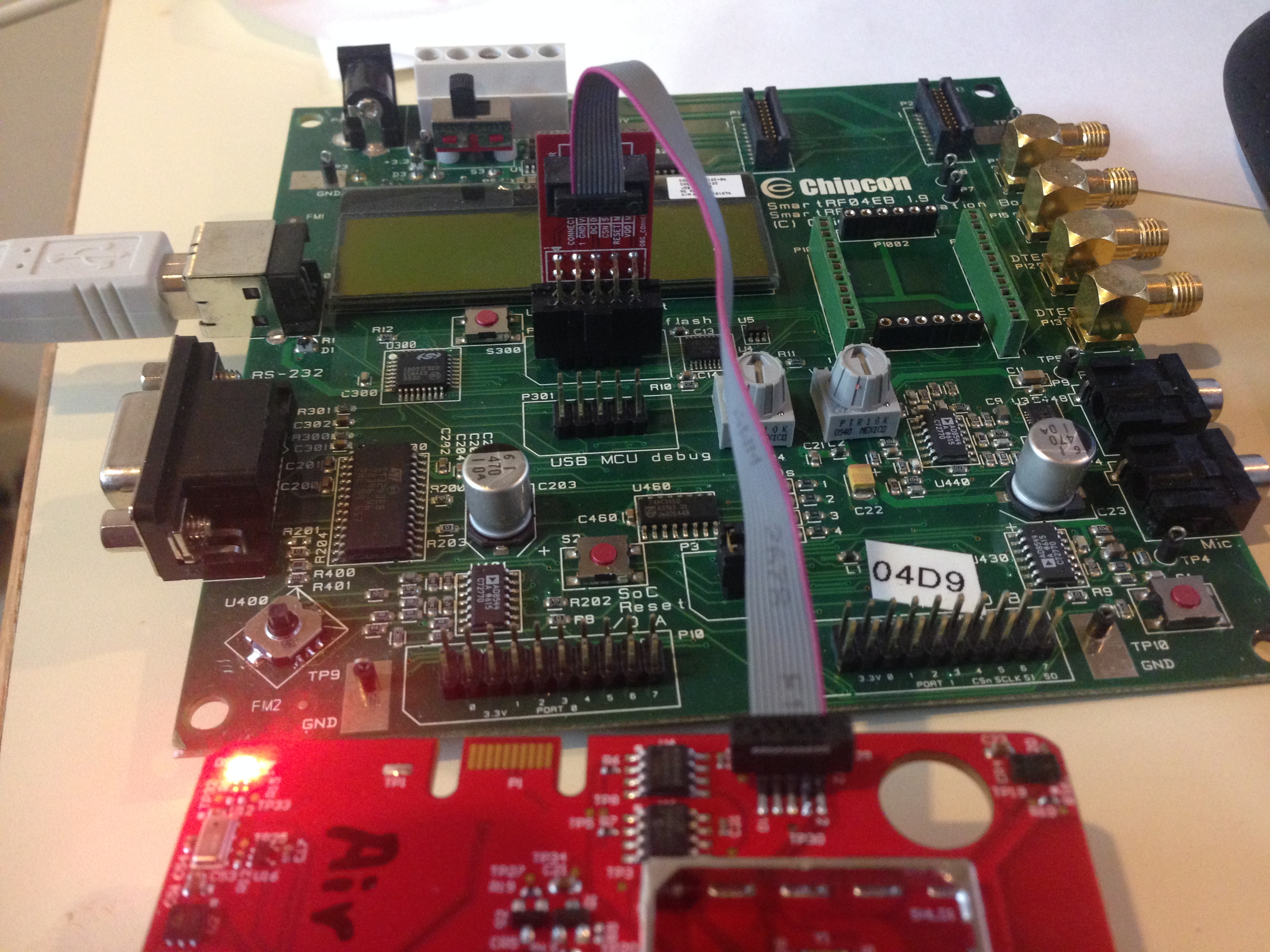 Interfacing CC2530 based product to SmartRF04 for RF Testing - Other ...