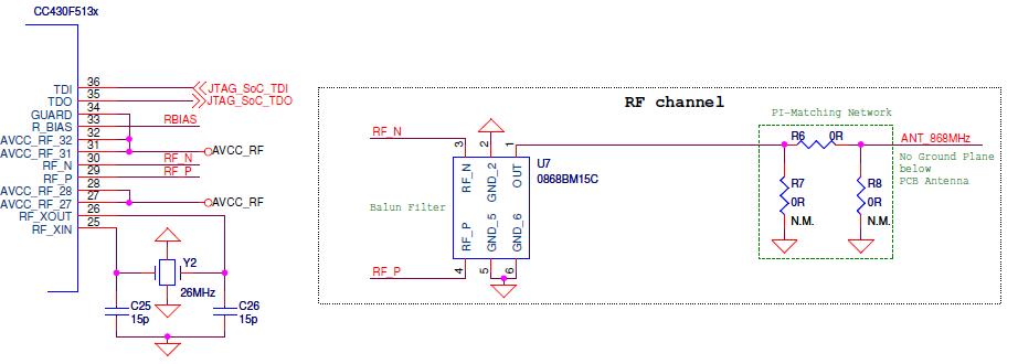 CC430 with JTI Balun and PCB Monopole Antenna no RF communication ...