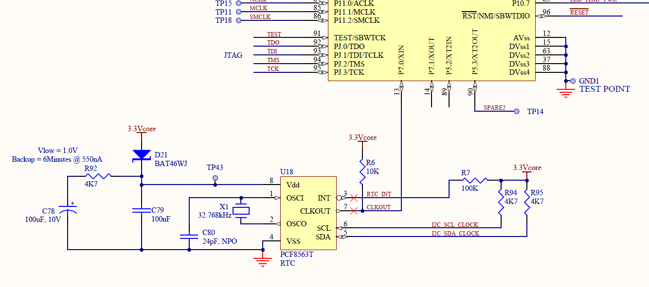 MSP430F5438A XT1 Clock Input Duty Cycle Range in Bypass Mode - MSP low ...