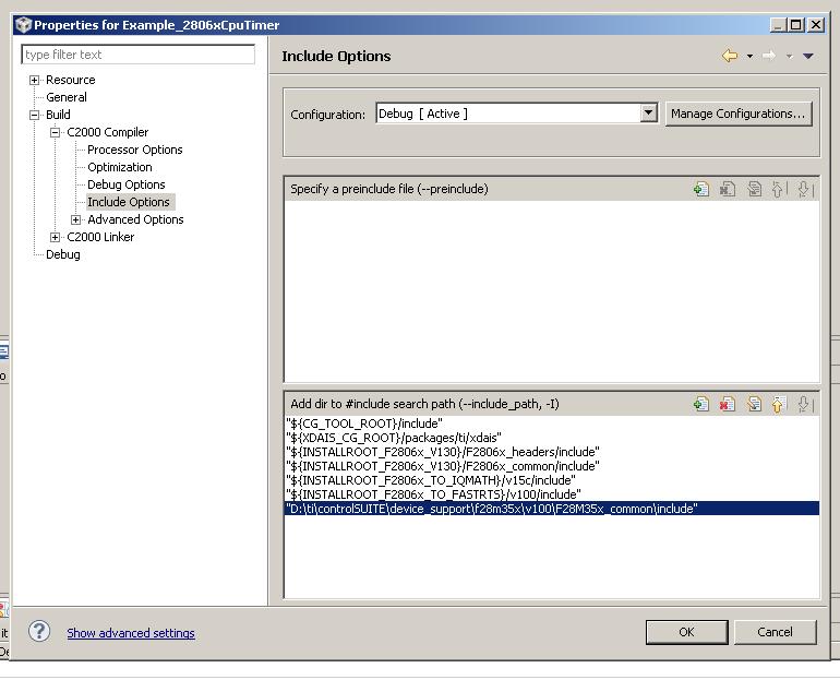 Device Specific Header Files??? - C2000 microcontrollers forum - C2000 ...