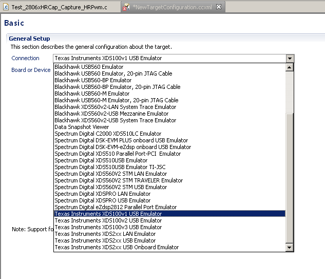 JTAG-Connection 28069 Experimenter's Kit - Code Composer Studio forum ...