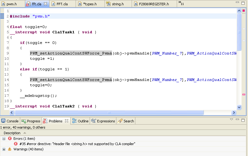 Query related CLA in insta-spin FOC - C2000 microcontrollers forum ...