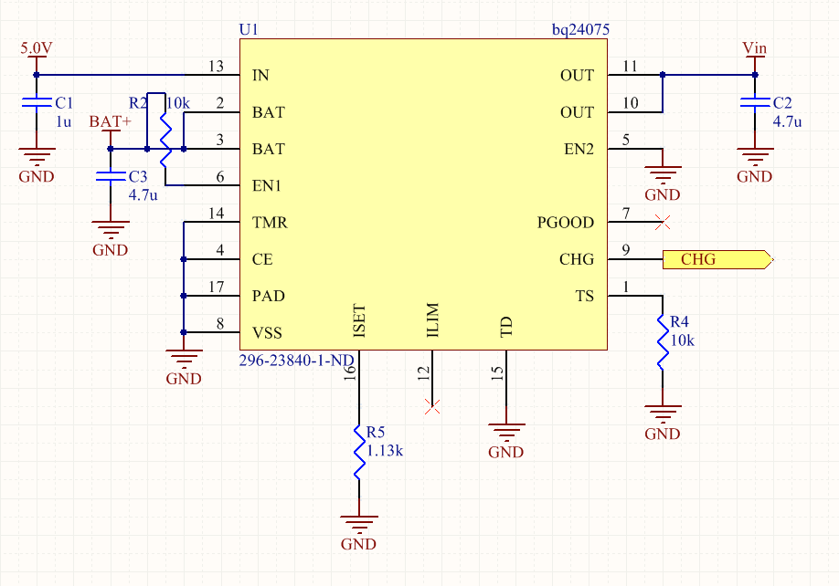 bq24075 ~2mA leak - Power management forum - Power management - TI E2E ...