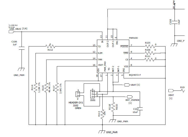 BQ24072 Input current limited to 330mA - Power management forum - Power ...