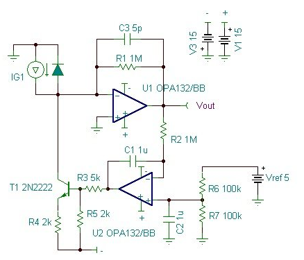 Photodiode current to voltage amplifier - Amplifiers forum - Amplifiers ...