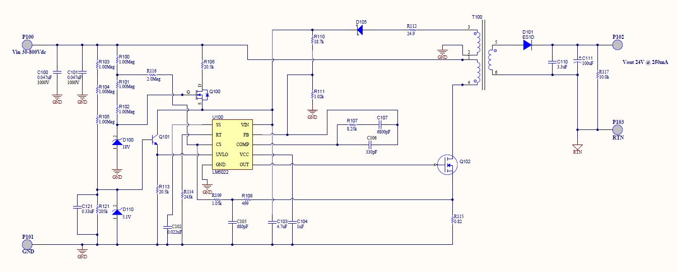 Solution for DC30V to DC400V input - Power management forum - Power ...