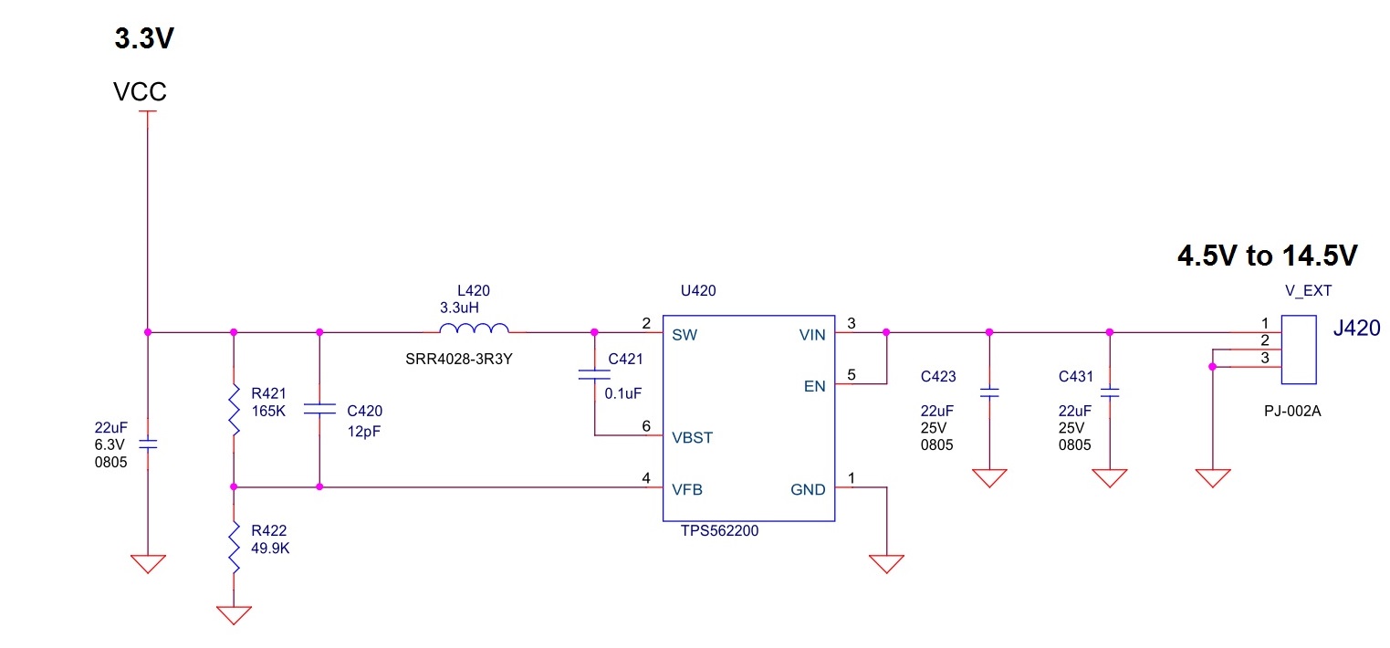 [Resolved] Fault of TPS562200 circuit - Power management forum - Power ...