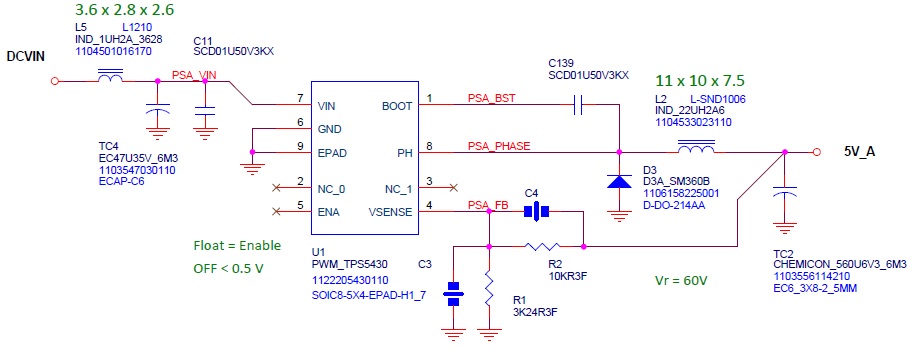 TPS5430 can't cold boot in -40C low temperature environment - Power ...