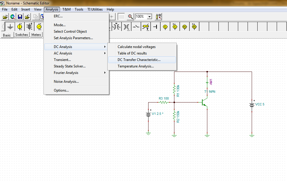 Sweep Options in TINA-TI Spice - Simulation, hardware & system design ...