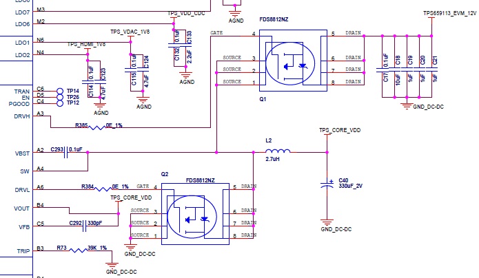 TPS659113 Switching MOSFET issue - Power management forum - Power ...