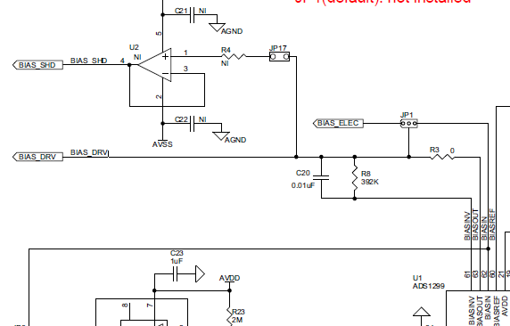 ADS1299 EVM Bias_DRV physical output pin - Data converters forum - Data ...