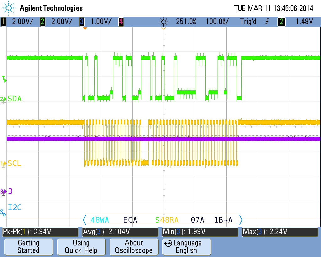 ADS7828 reads zeroes, gets hot! - Data converters forum - Data