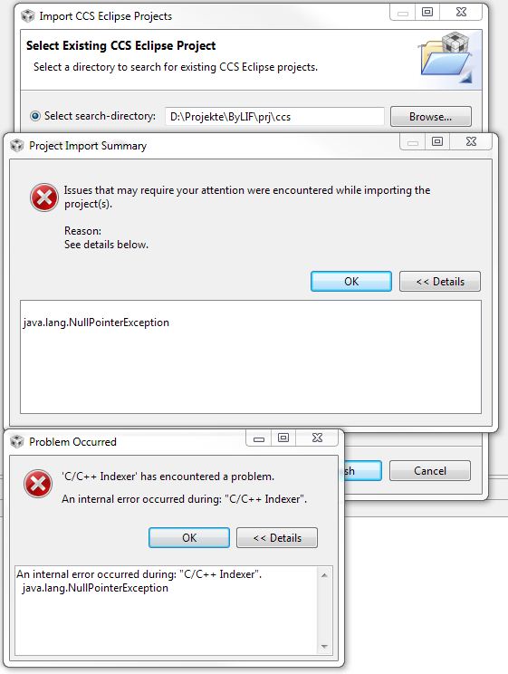 CCSv5.2.0.00069 Custom Build Step Failure - Code Composer Studio forum ...