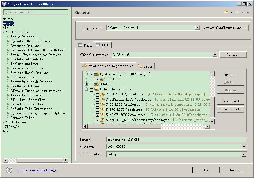 How To Use Rta Or System Analyzer In Sv04 - Code Composer Studio Forum 