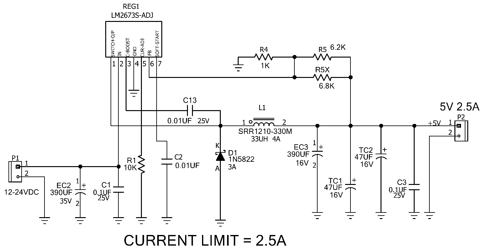 Lm2673 схема включения