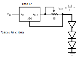 Lm317 Led Driver Circuit