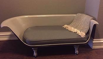 From Tub To Treasure Engineer Gives Antique Claw Foot Tubs A