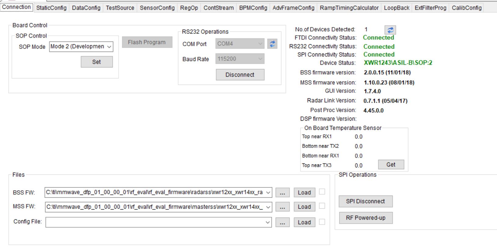 AWR1243 Boost: TSW1400 Capture Data Is Wrong - Sensors Forum - Sensors ...