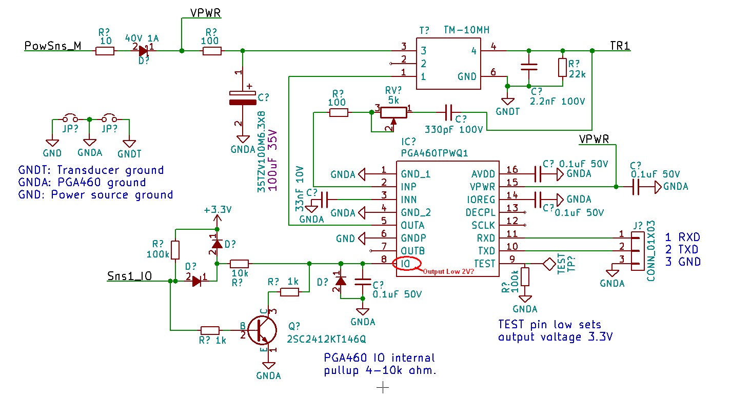 PGA460: PGA460 IO output low voltage 2V? - Sensors forum - Sensors - TI ...