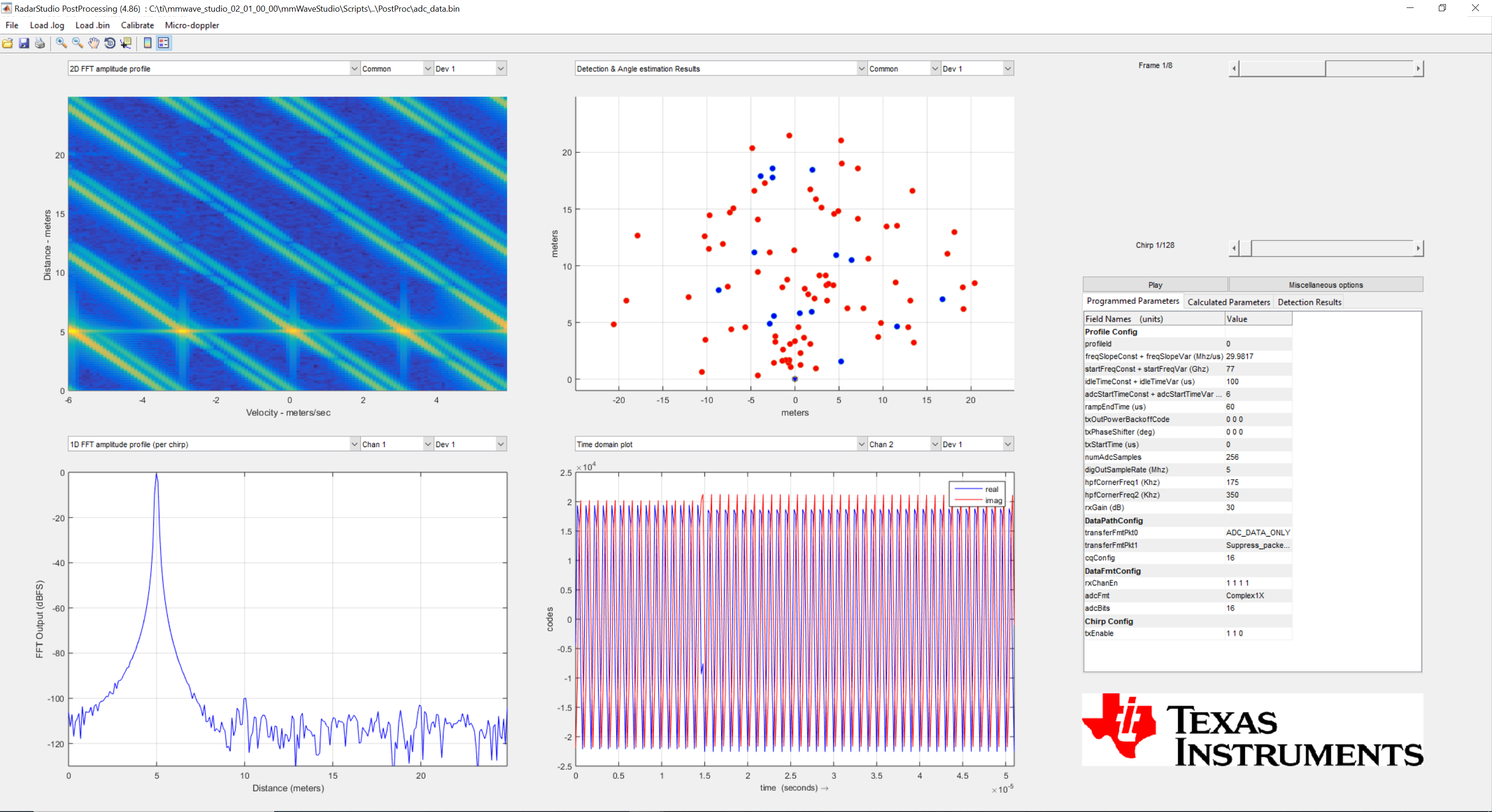 IWR1843BOOST: Mmwave Studio Data Capture Demo Corruption - Sensors ...