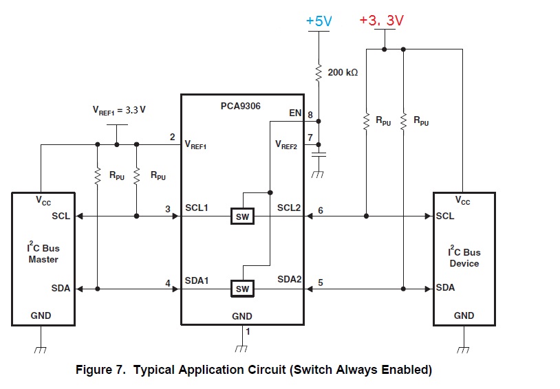 PCA9306: PCA9306: Design Question - Interface forum - Interface - TI ...