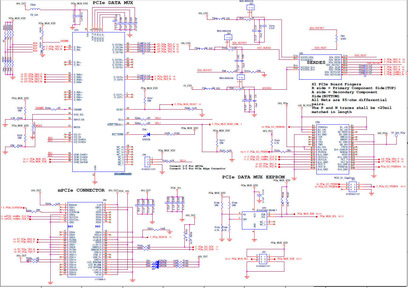 DS125MB203: DS125MB203: PCIe Link Up - Interface forum - Interface - TI ...