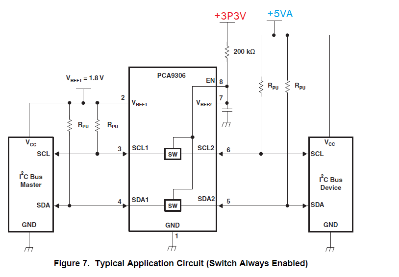 PCA9306: Design Question - Interface forum - Interface - TI E2E support ...