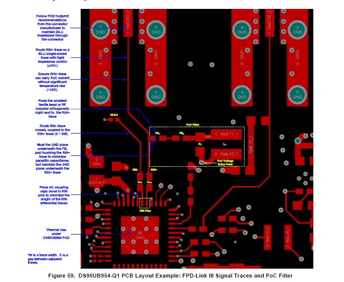 DS90UB954-Q1EVM: PoC Filter Design- Moat - Interface forum - Interface ...