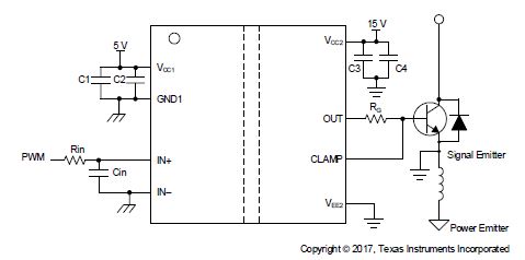 UCC5310: input driving clarifications - Interface forum - Interface ...